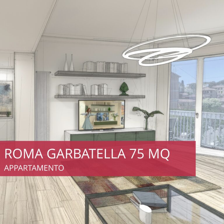 Ristrutturazione appartamento a Roma Garbatella 73 mq