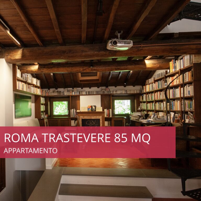 Ristrutturazione appartamento a Roma Trastevere