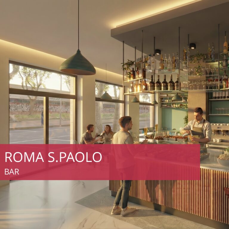 Ristrutturazione bar a Roma San Paolo